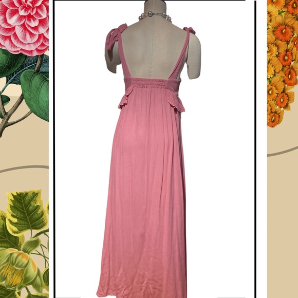 Blush Pink Maxi Sundress - Picture 2 of 2